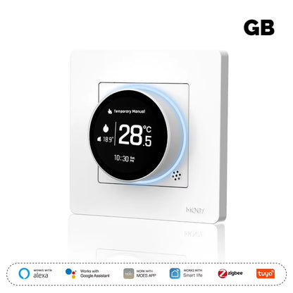 Smart Thermostat Smart Home Heating Knob Thermostat for Electric Floor Heating Water/Gas Boiler